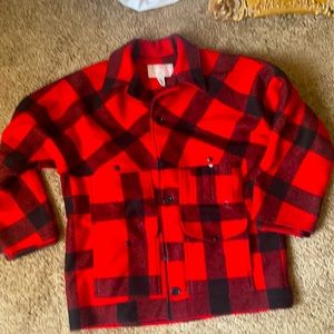 Filson Seattle 100 percent wool coat size 46